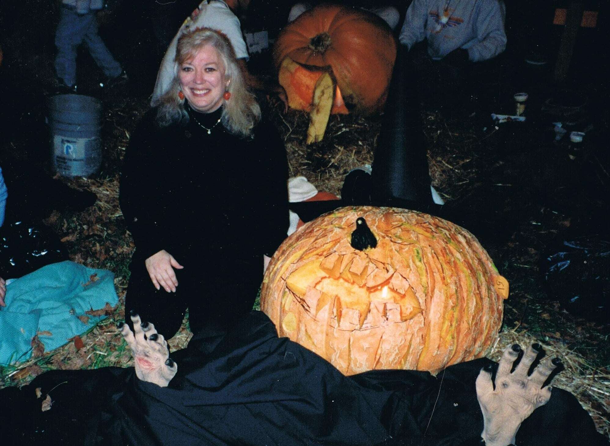 Julie's Carved Pumpkin