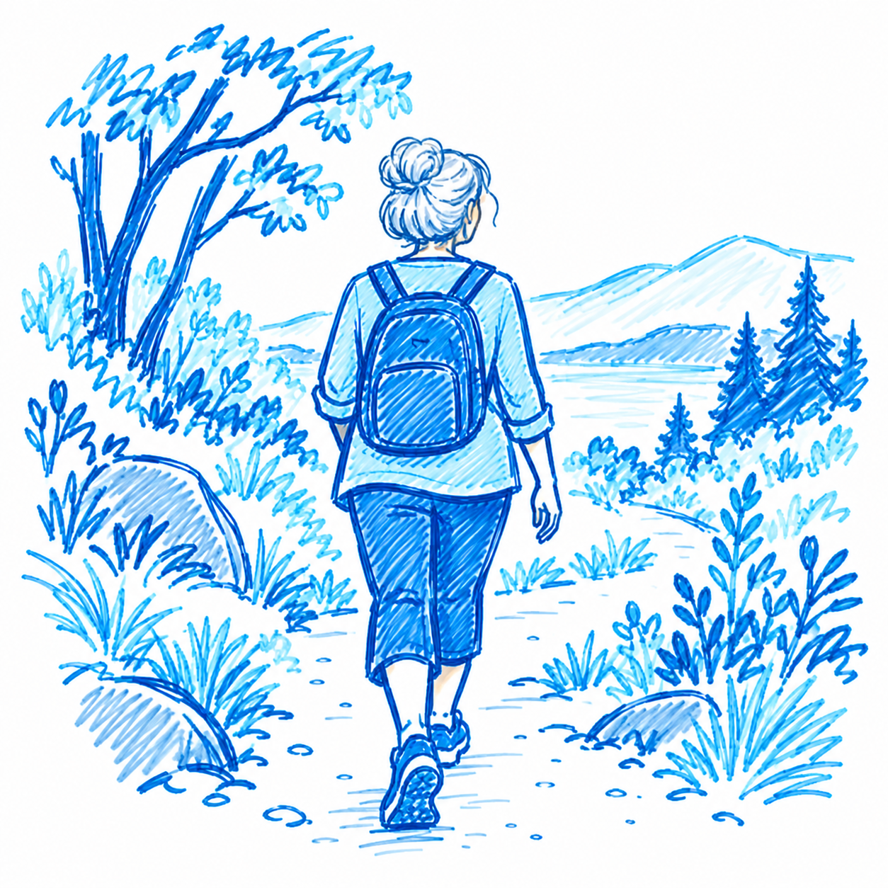 nature walk for self care