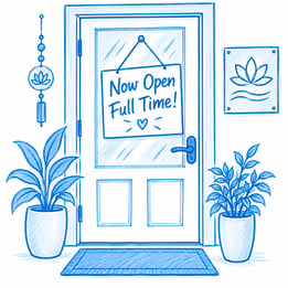 now open full time