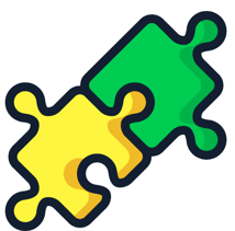 puzzle peice connecting fit connection