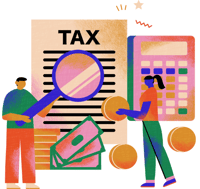 taxes paperwork calculator