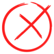 x mark